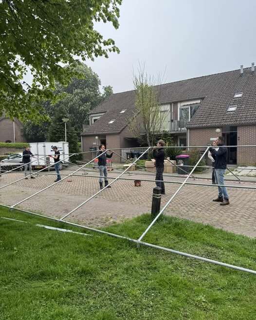 Opbouw Koningsdag 2025